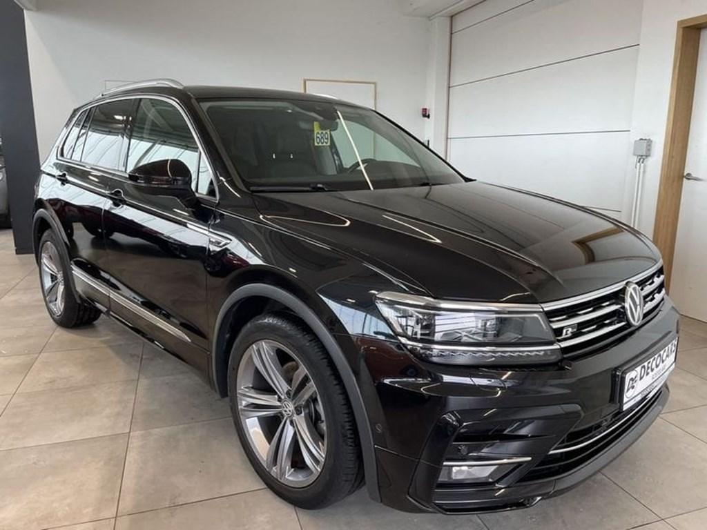 Volkswagen Tiguan Automaat / Leder / DAB / R-Line, Autos, Volkswagen, Achat, Euro 6, Noir, 5 places