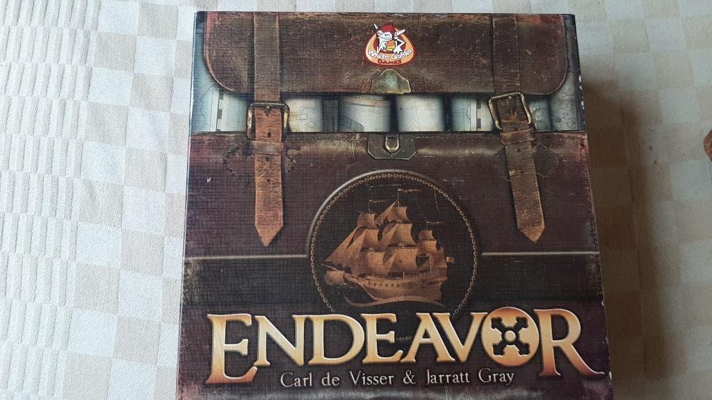bordspel Endeavor van White Goblin Games fraai, Hobby en Vrije tijd, Gezelschapsspellen | Bordspellen, Drie of vier spelers, Ophalen of Verzenden