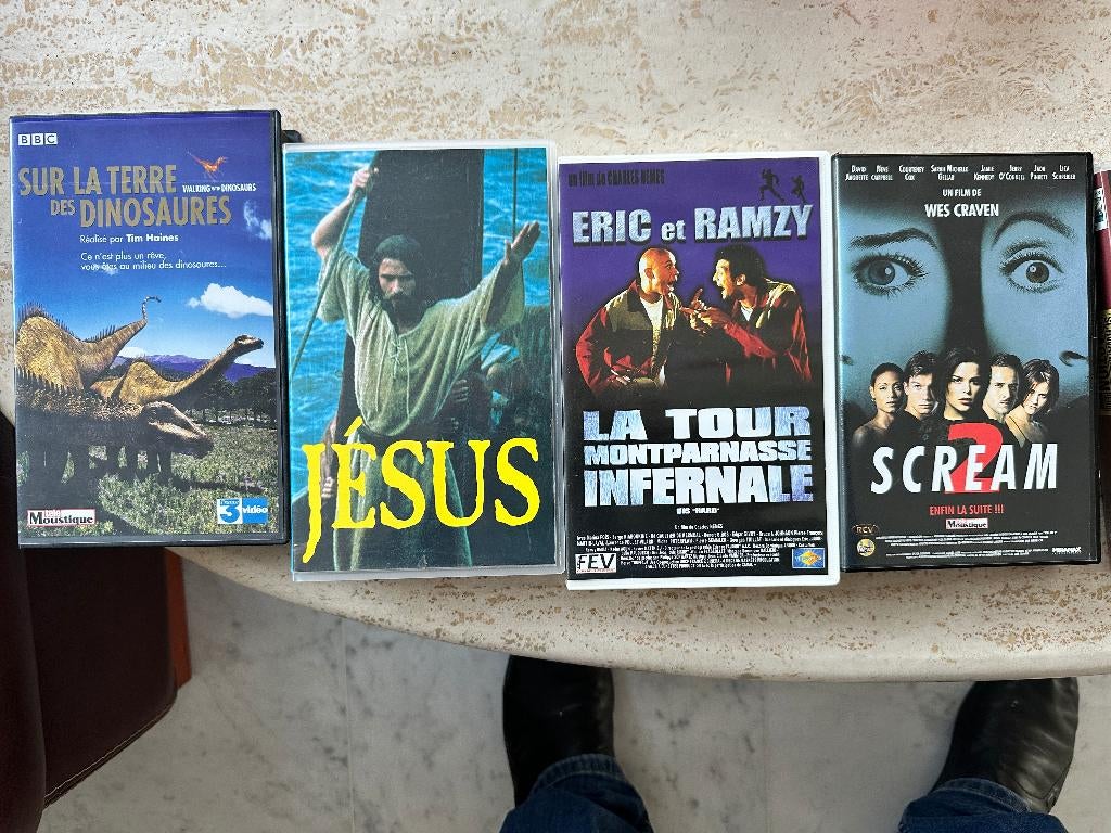 Cassettes vidéo VHS original., Cd's en Dvd's, VHS | Film, Ophalen, Zo goed als nieuw, Actie en Avontuur