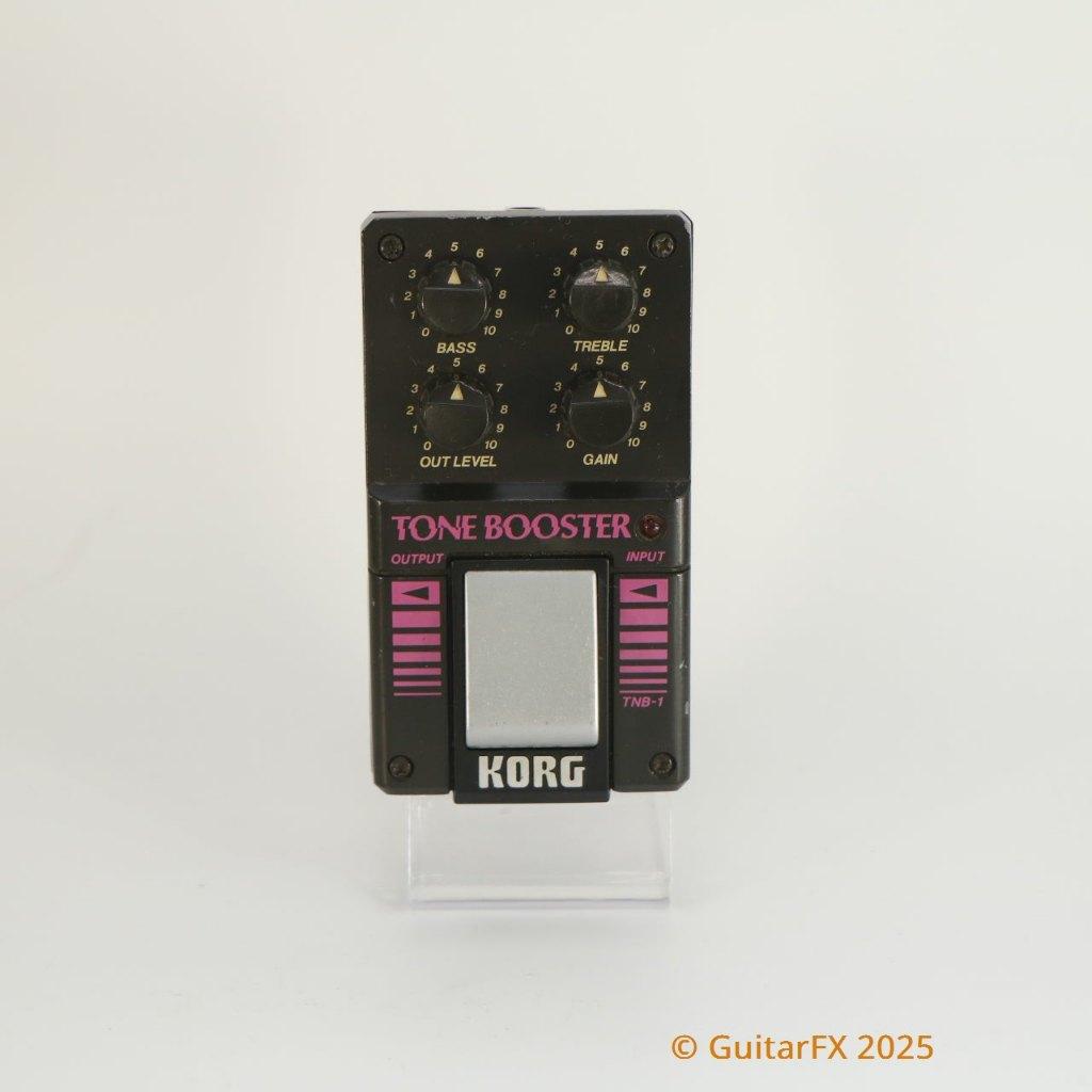 Korg TNB-1 Tone Booster (s/n 001085, vintage, Made In Japan), Muziek en Instrumenten, Effecten, Ophalen of Verzenden, Gebruikt