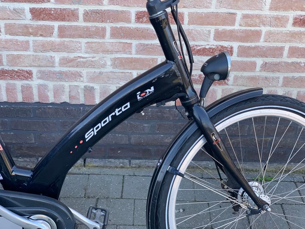 Elektrische fiets sparta, Ophalen, Zo goed als nieuw, Sparta