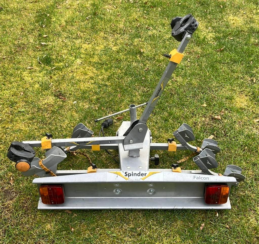 Fietsdrager Spinder Falcon in zeer goede staat, Auto diversen, Fietsendragers, Ophalen, 2 fietsen, Gebruikt