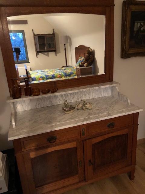 Volledige Vintage slaapkamer met marmer, Ophalen