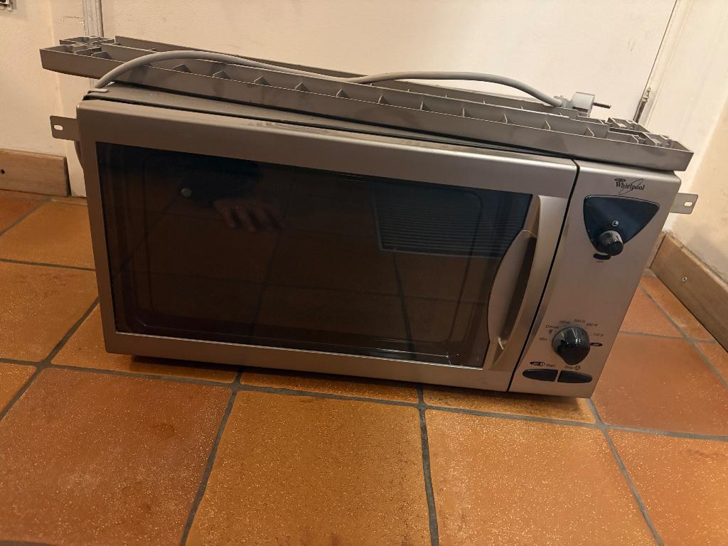 Whirlpool microgolfoven, Elektronische apparatuur, Microgolfovens, Ophalen, Zo goed als nieuw, Microgolfoven