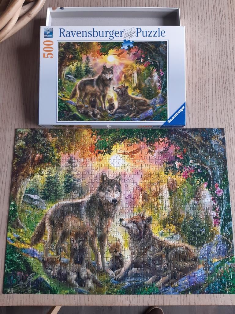 Mooie puzzel 500 stuks, Ophalen