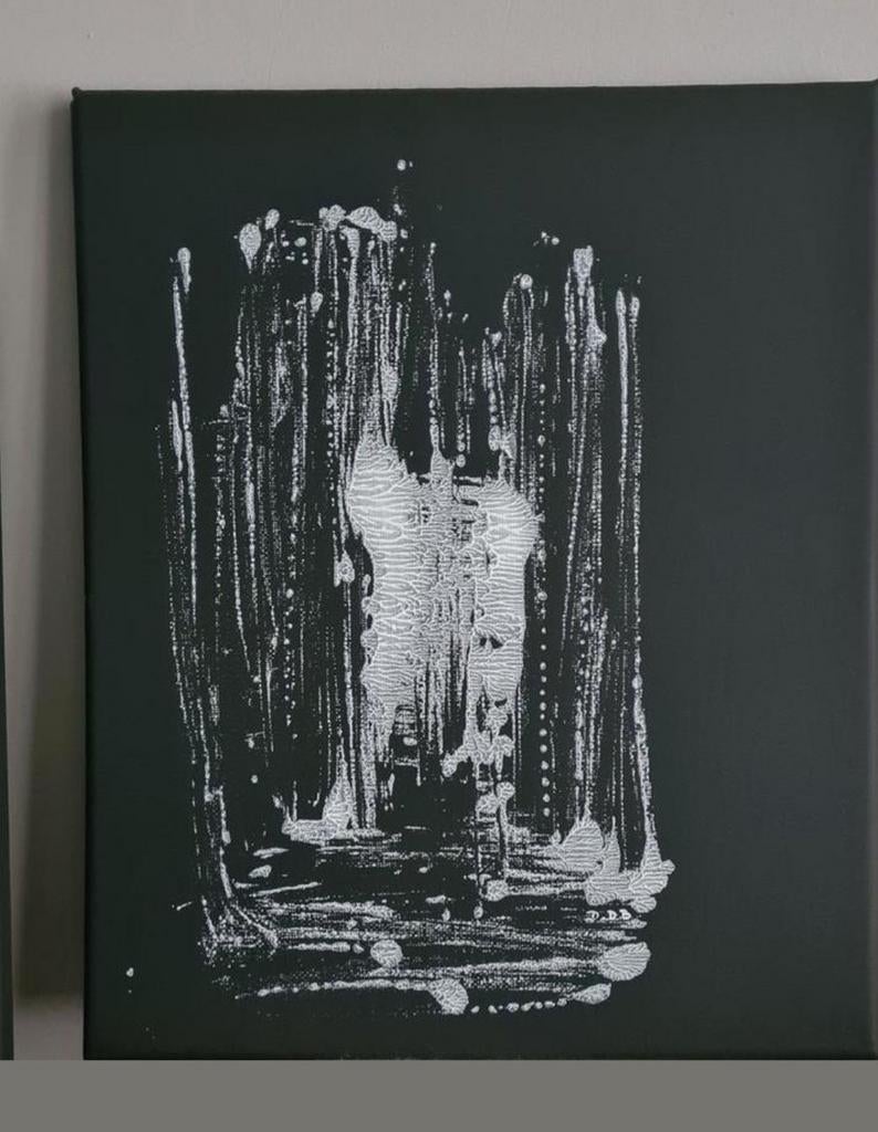 Peinture sur Toile 25×30 cm, Antiquités & Art, Enlèvement