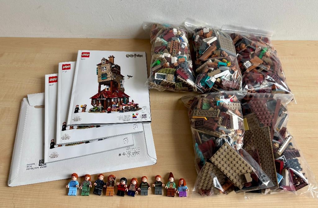 Lego Harry Potter 76437 The Burrow Collectors' Edition, Lego, Harry Potter, Ophalen of Verzenden, Complete set