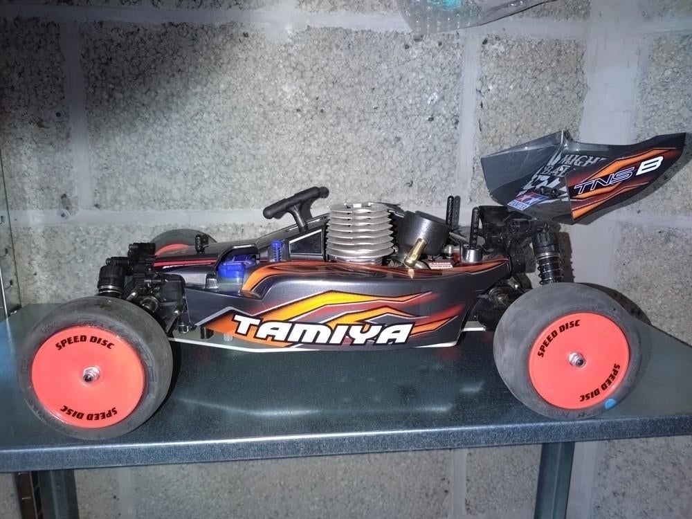 ZELDZAAM!! Tamiya Mighty Ballista R/C Nitro, Hobby en Vrije tijd, Auto offroad, Ophalen of Verzenden, Zo goed als nieuw, Schaal 1:10