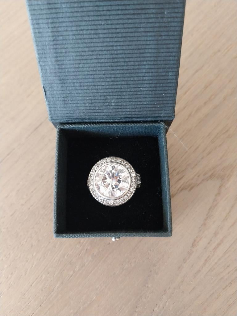 Prachtige zilveren ring, Ophalen of Verzenden