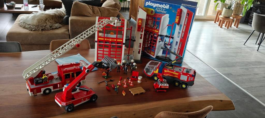 Playmobil Grote brandweer set, Verzenden
