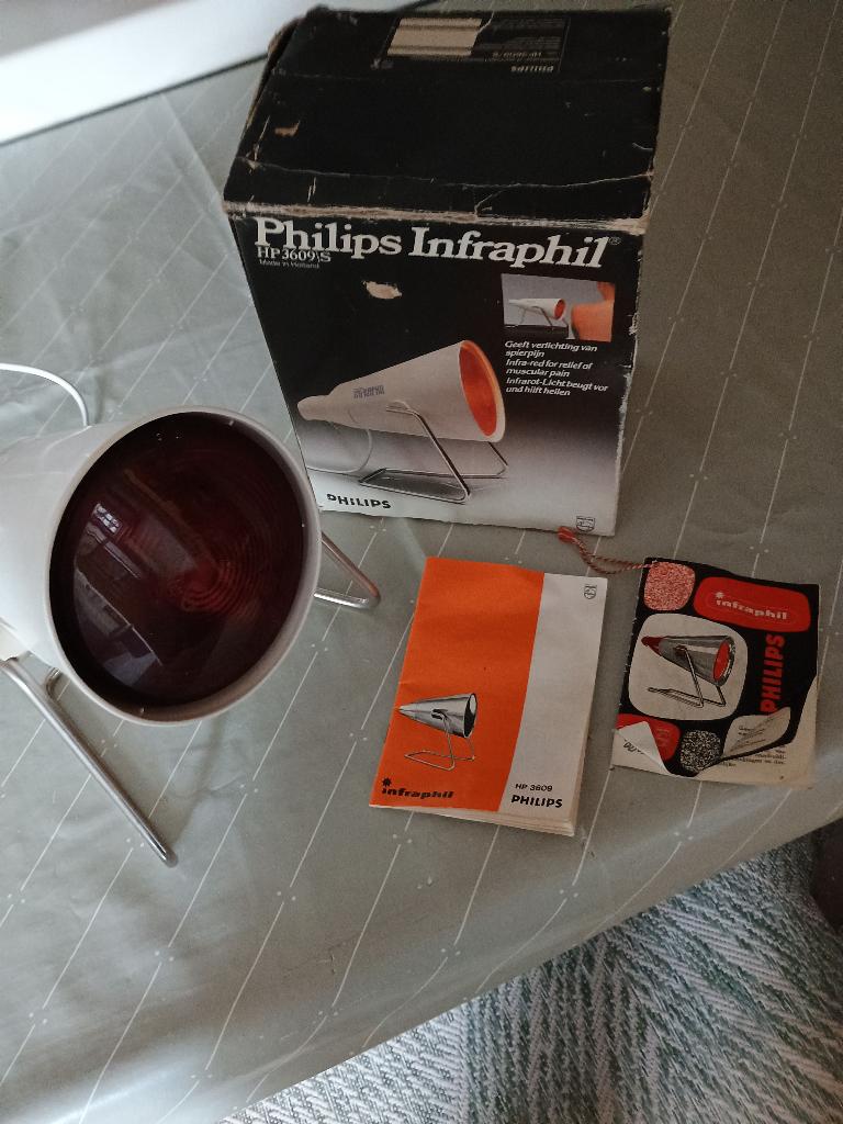 rode warmte lamp van philips (infraphil), Ophalen of Verzenden, Zo goed als nieuw, Lichaamsverzorging