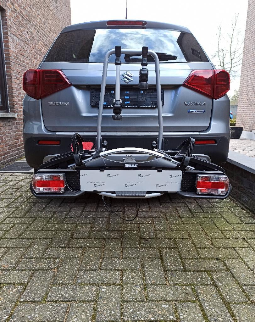 Fietsendrager Thule EuroWay 921, Auto diversen, Fietsendragers, Ophalen, 2 fietsen, Zo goed als nieuw, Trekhaakdrager