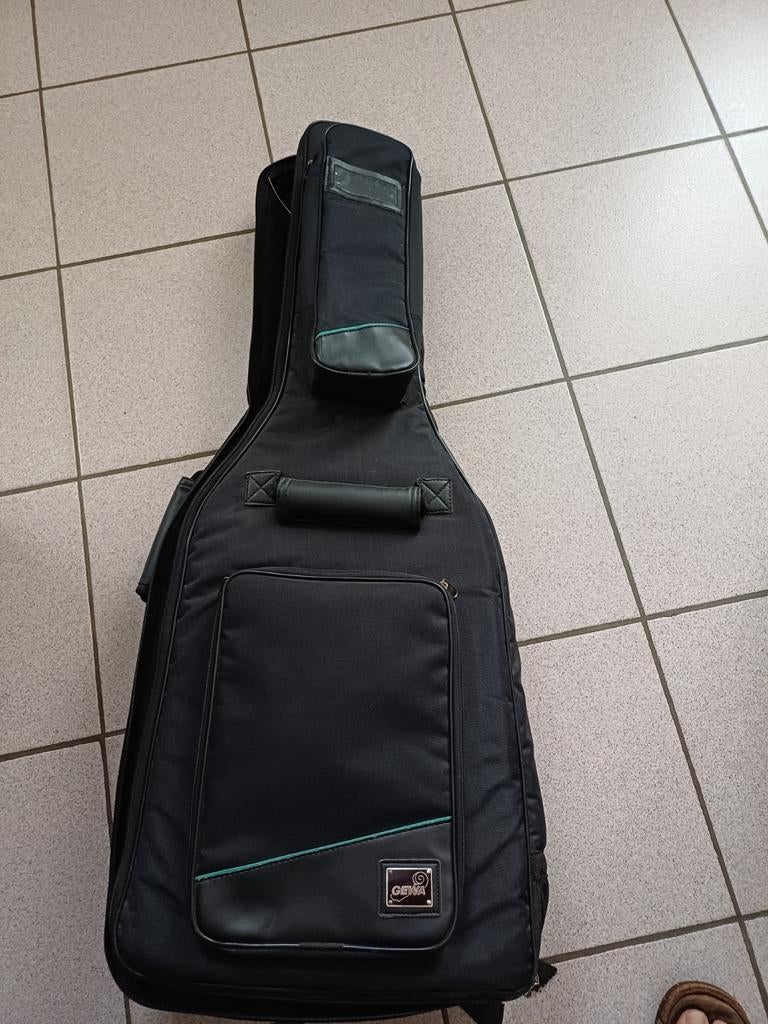 Akoestische gitaar + opbergtas, Musique & Instruments, Boîtiers & Valises, Enlèvement