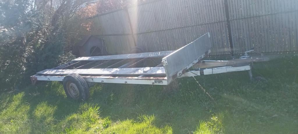 Aanhangwagen, Ophalen, Gebruikt