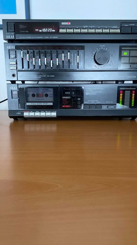 Chaîne hi-fi AKAI, TV, Hi-fi & Vidéo, Tuner ou Radio, Enlèvement, Utilisé, Composants en vrac
