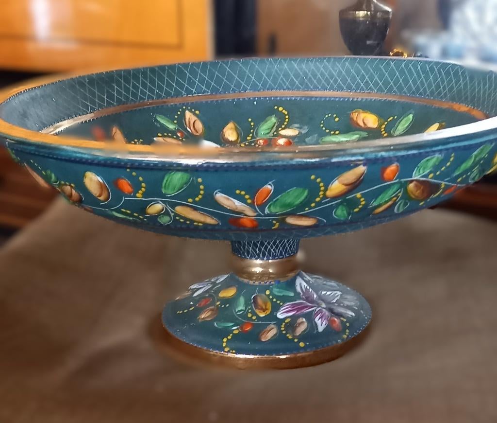 Bequet coupe à fruits, Antiek en Kunst, Antiek | Keramiek en Aardewerk, Ophalen