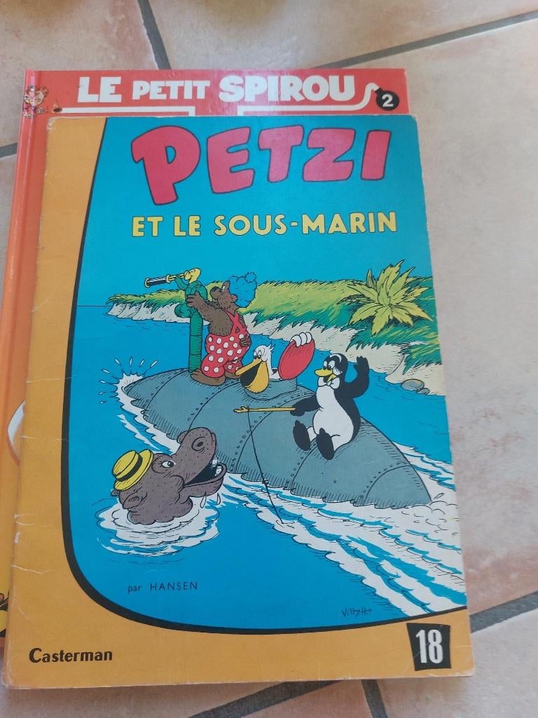 PETZI et le sous-marin, Livres, BD, Une BD, Enlèvement ou Envoi, Utilisé