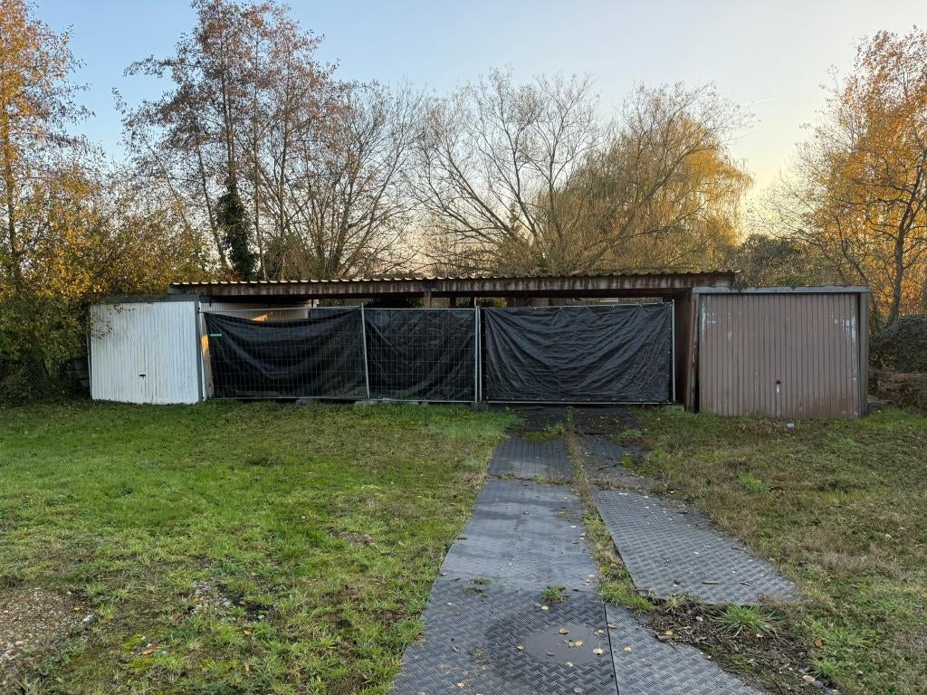 2 box de garage avec toit, Enlèvement, Utilisé, Carport