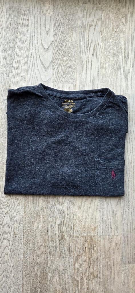 Grijs/zwart Ralph Lauren t-shirt, Kleding | Heren, T-shirts, Maat 52/54 (L), Ophalen of Verzenden, Grijs, Polo Ralph Lauren