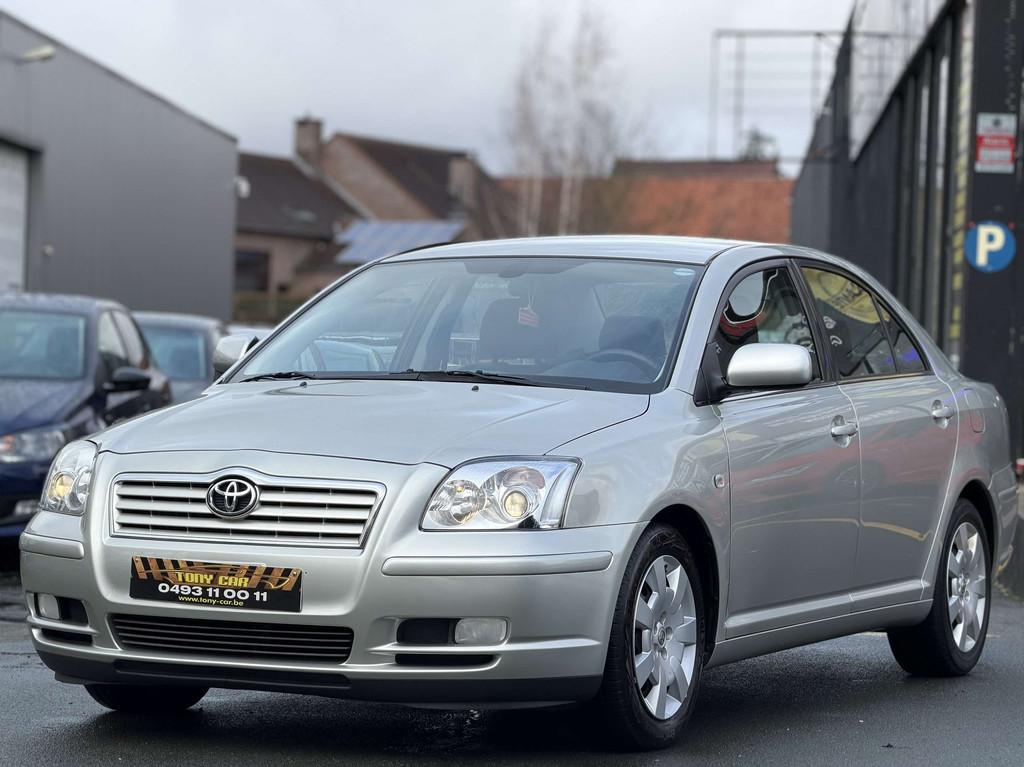 Toyota Avensis 1.8i VVT-i 16v Linea*CLIMA*Garantie 12 Mois, Auto's, Toyota, Voorwielaandrijving, 4 deurs, 1794 cc, Zwart