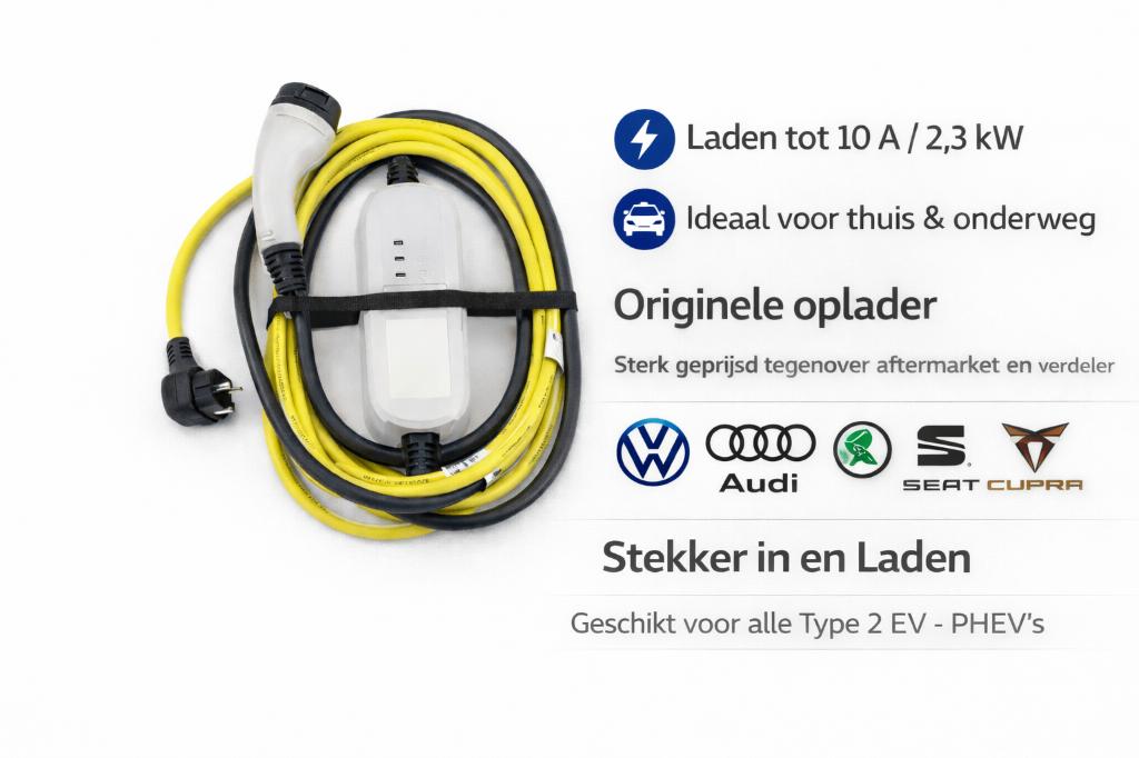 Chargeur mobile EV PHEV du Volkswagen 230 V  Type2 Mennekes, Enlèvement ou Envoi, Neuf, Borne de recharge et Câble de charge