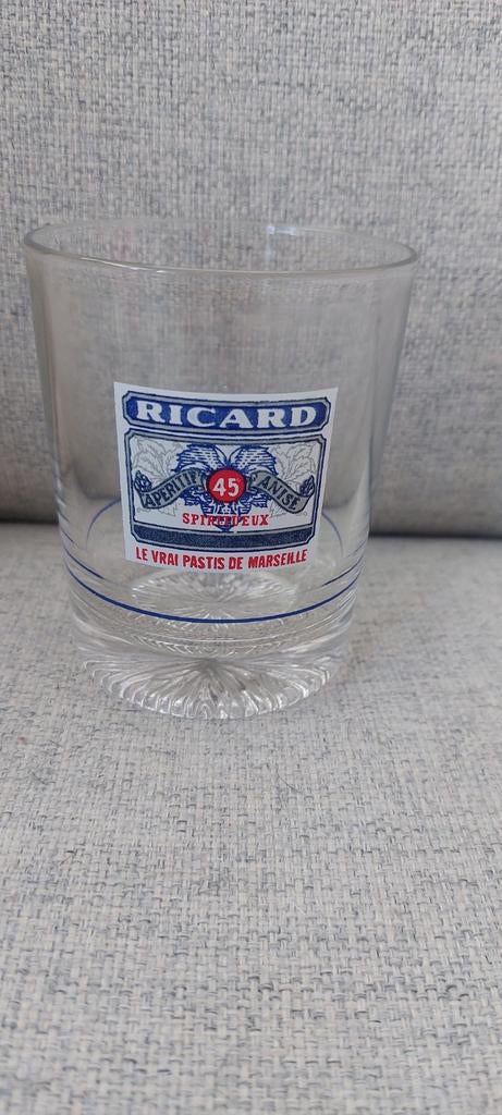 Ancien Verre ricard 45, Collections, Marques & Objets publicitaires, Enlèvement ou Envoi