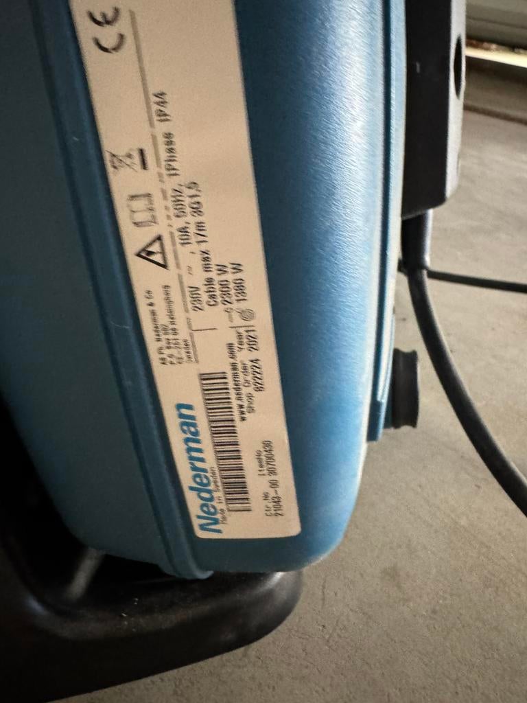 Kabel haspel Nederman C30, Doe-het-zelf en Bouw, Elektriciteit en Kabels, Ophalen of Verzenden, Zo goed als nieuw