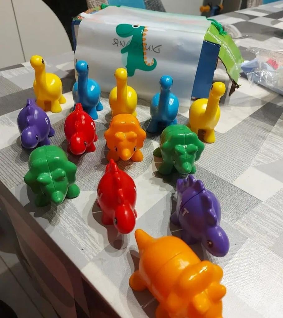 Alphabet leren met dinosaurs, Ophalen of Verzenden, Nieuw