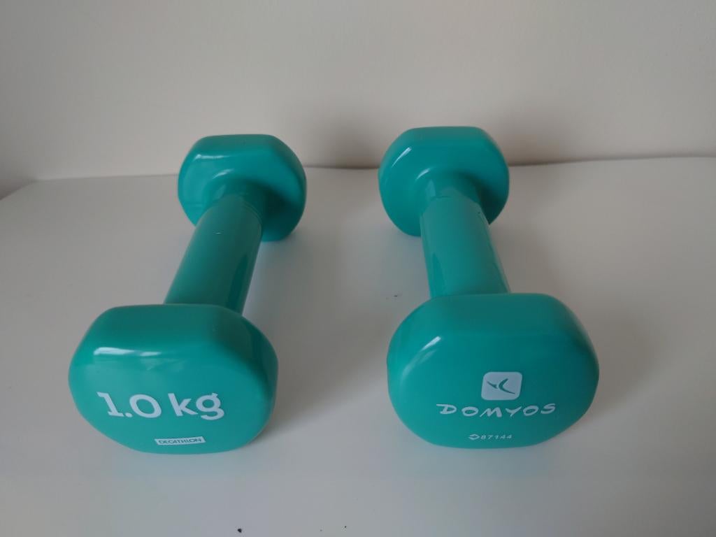 Fitness gewichten 1Kg, Sport en Fitness, Fitnessmaterialen, Ophalen, Nieuw, Dumbbell
