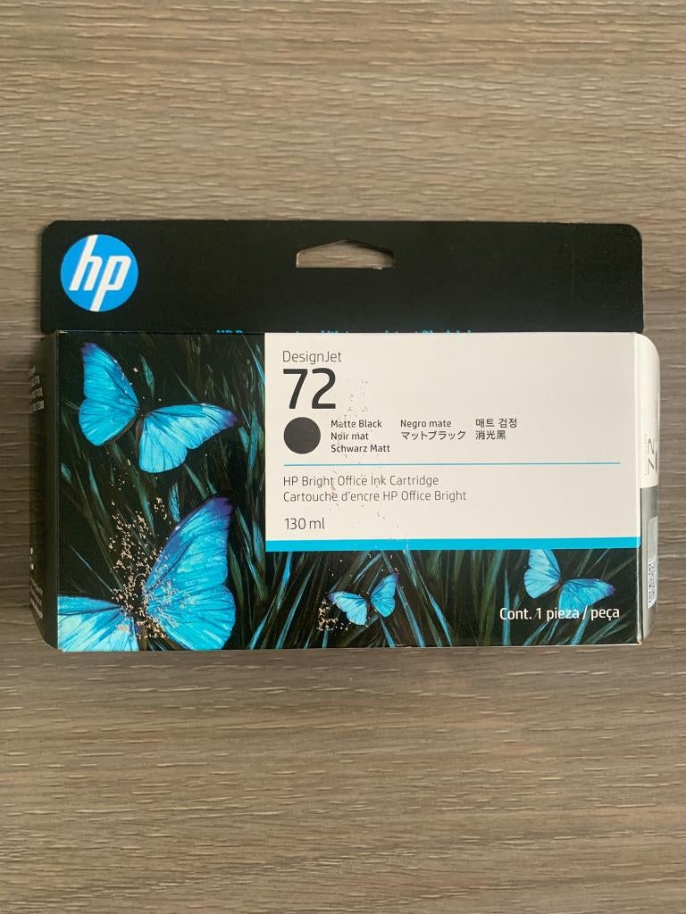 HP designjet 72 matte black inktcartridge, Computers en Software, Ophalen of Verzenden, Nieuw, Cartridge, Hp