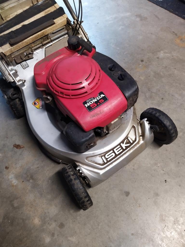 Iseki grasmaaier voor opmaak of onderdelen., Enlèvement, Sac de ramassage