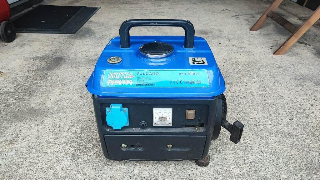 Groupe electrogene CONTRA INTERNATIONAL VULCANO, Enlèvement, Utilisé, 5 à 10 kVA, Essence