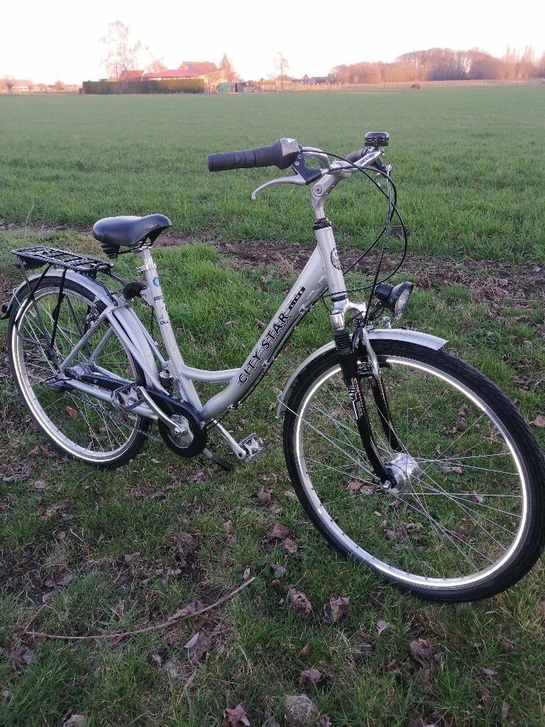 Damesfiets citystar 7versn als nieuw, in orde!, Fietsen en Brommers, 50 tot 53 cm, Ophalen, Zo goed als nieuw, Versnellingen
