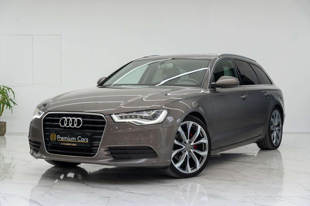 Audi A6 2.0TDI aut. break luxury line! handelaar / export!, Auto's, Audi, Automaat, Euro 5, Gebruikt, Zwart
