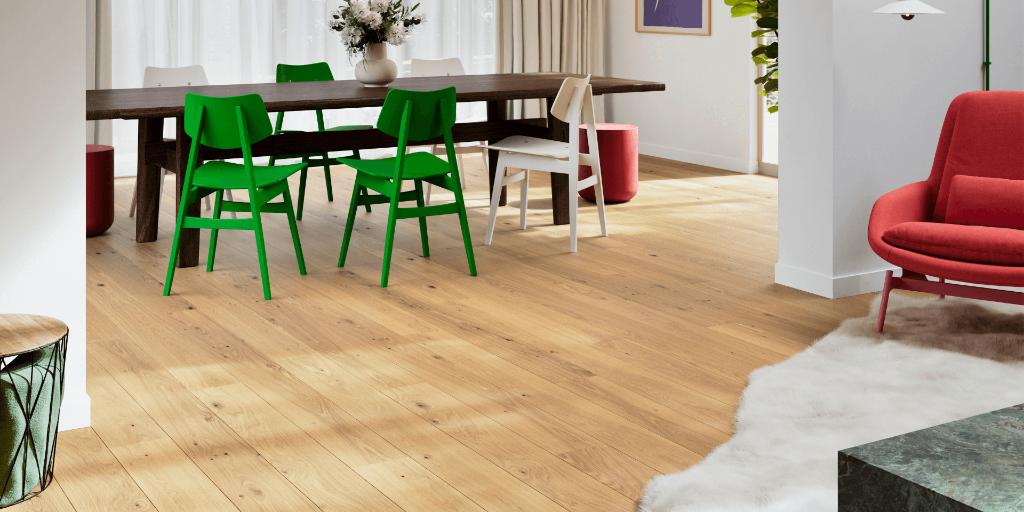 Stock: Parket Parky Deluxe+ Sand Oak Rustic Op=Op!, Doe-het-zelf en Bouw, Hout en Planken, Minder dan 25 mm, Eiken, Nieuw, Minder dan 200 cm