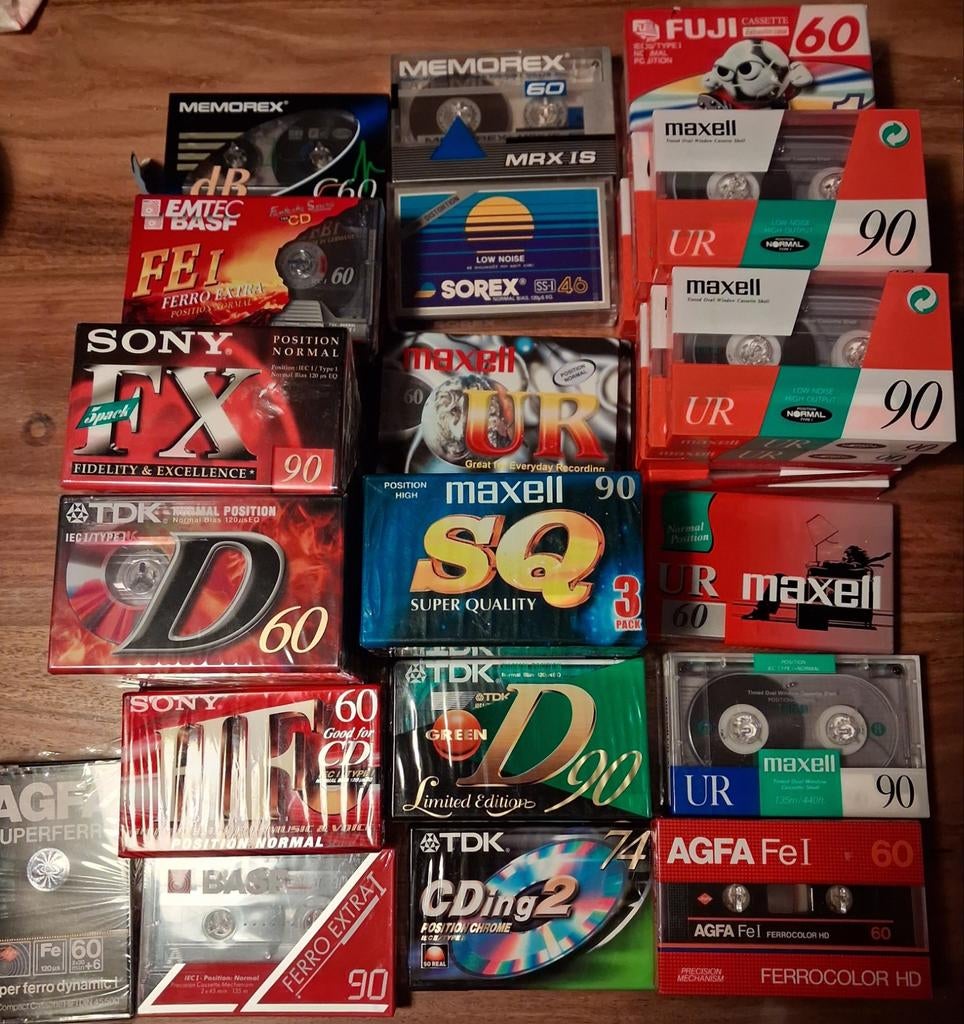 Nieuwe gesealde cassettes (51), Enlèvement