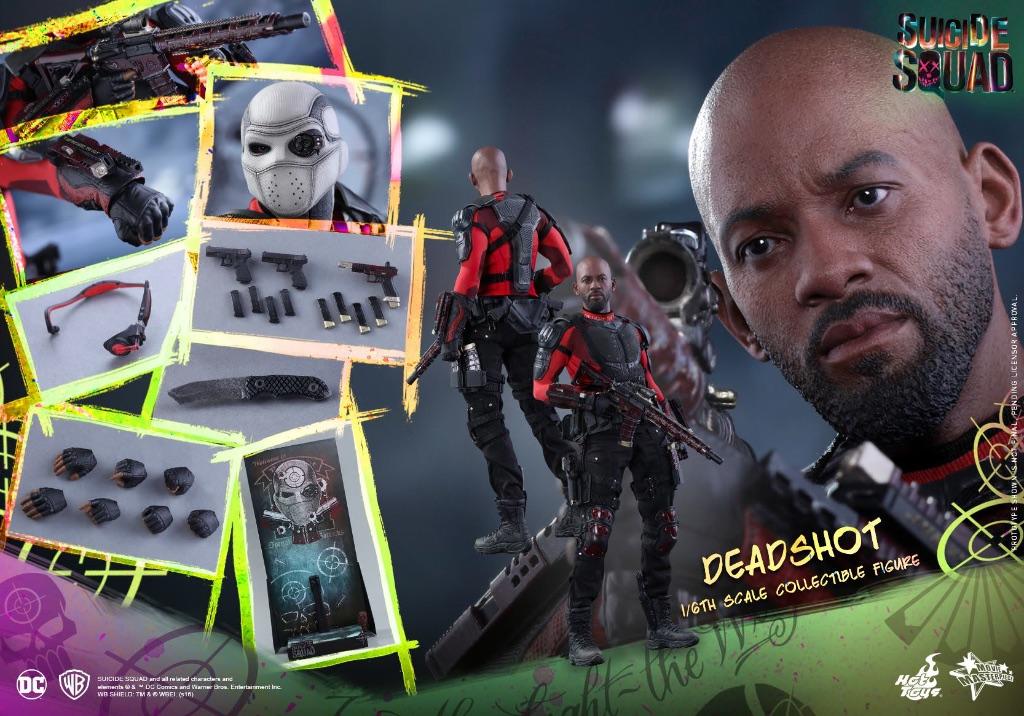 Hot Toys DC Suicide Squad Deadshot MMS381, Collections, Envoi, Neuf