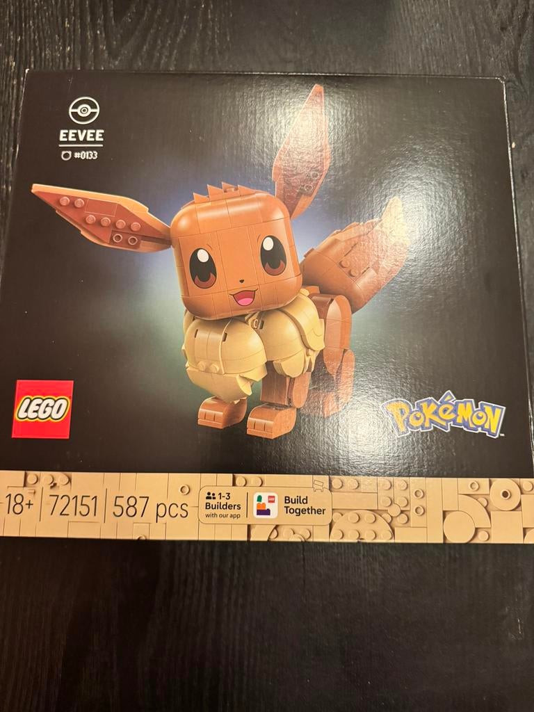Pokémon X LEGO Evee box. Sealed en in perfecte staat, Enlèvement ou Envoi, Neuf