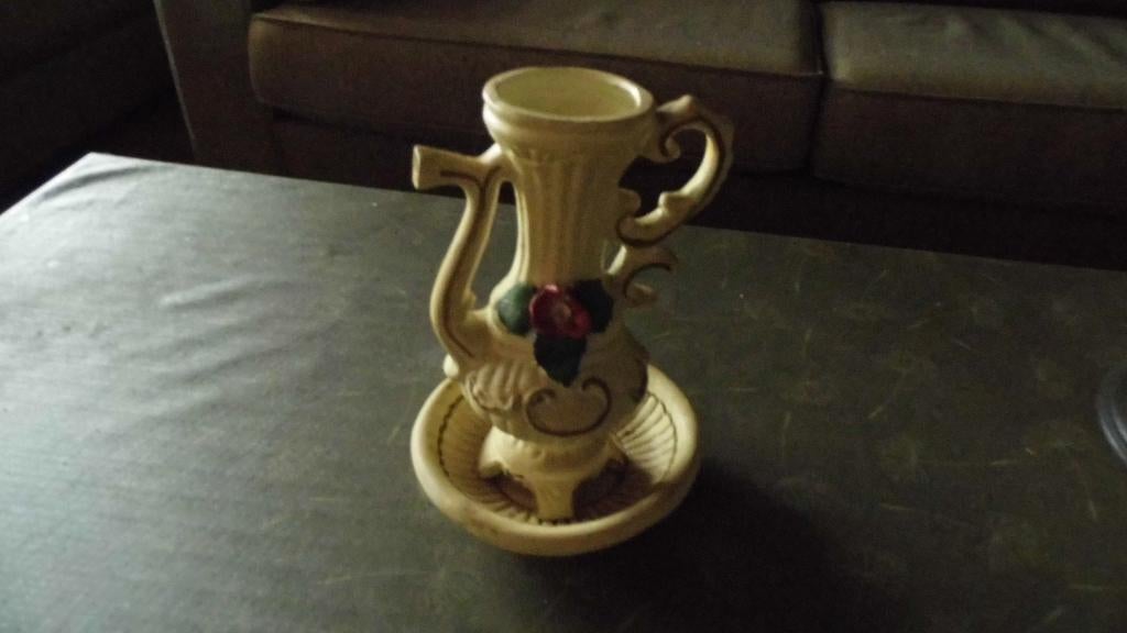 antieke vaas met onderschaal, Antiek en Kunst, Antiek | Vazen, Ophalen