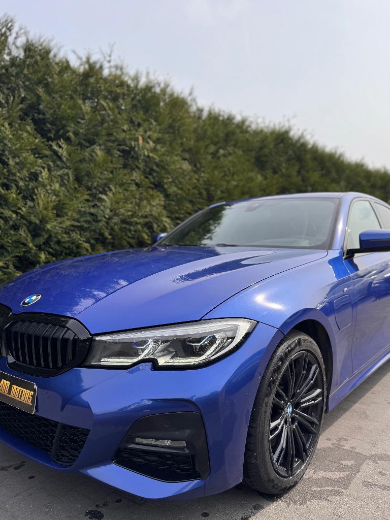 BMW 330E M Pakket, Auto's, Automaat, Achterwielaandrijving, 4 cilinders, Blauw