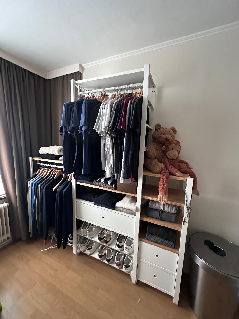dressing, Huis en Inrichting, Ophalen, Met plank(en), 200 cm of meer, Zo goed als nieuw