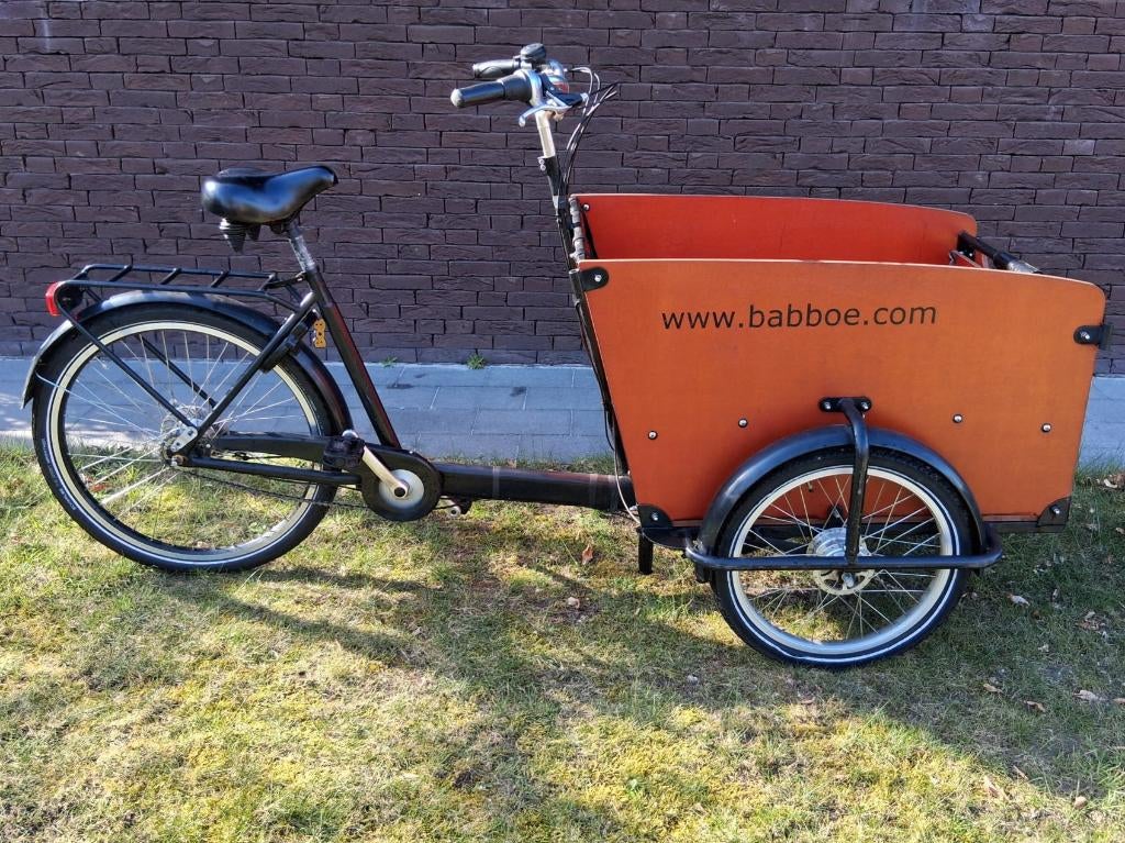 Bakfiets, Fietsen en Brommers, 4 kinderen of meer, Gebruikt, Huif, Ophalen