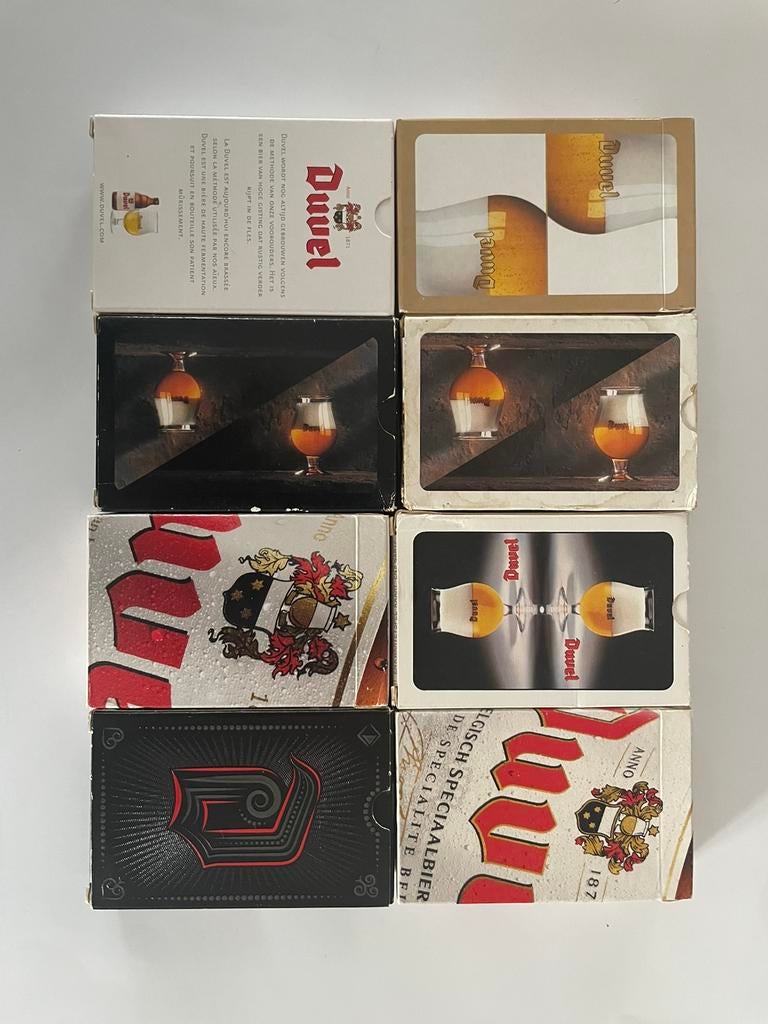 Verzameling Duvel speelkaarten, Enlèvement ou Envoi, Neuf, dans son emballage