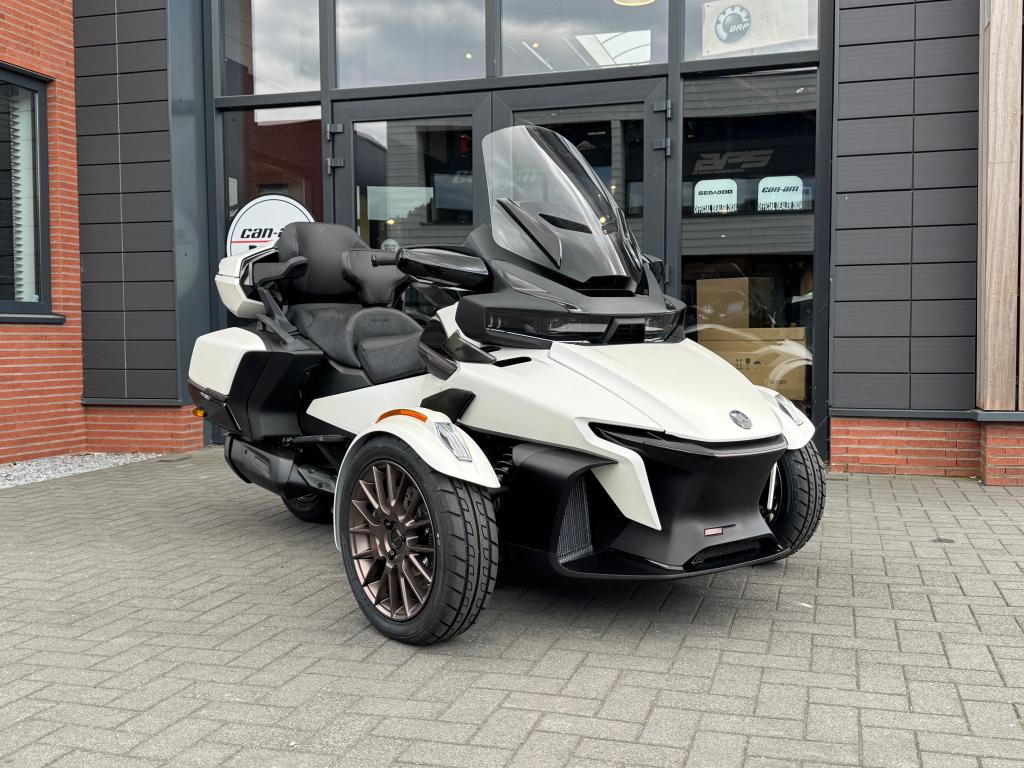 Can Am Spyder RT Sea 2 Sky Model 25 - Vegas White - (BE), Motos, Niet ingevuld, Niet ingevuld, 1330 cm³, Can Am Spyder RT