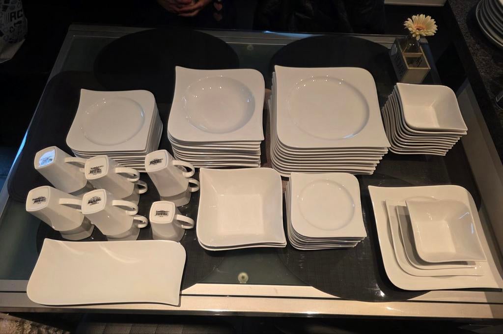 Eet en koffie servies, Huis en Inrichting, Keuken | Servies, Ophalen