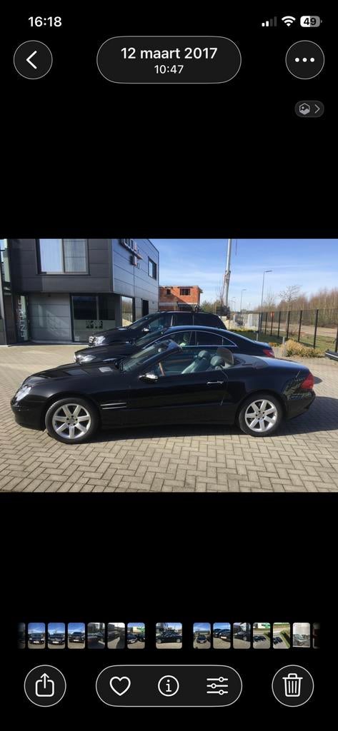 Mercedes SL 350 in uitzonderlijke staat, Autos, Mercedes-Benz, Particulier, SL, ABS, Airbags, Air conditionné, Alarme, Ordinateur de bord
