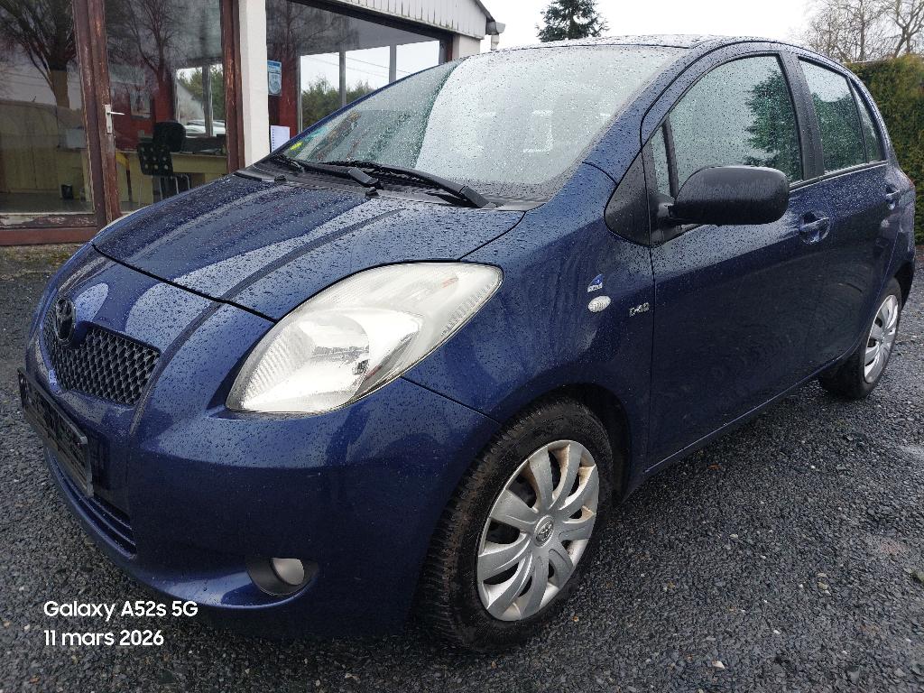 Toyota Yaris 1.4 D4D, Auto's, Blauw, Bedrijf, 5 deurs, Yaris
