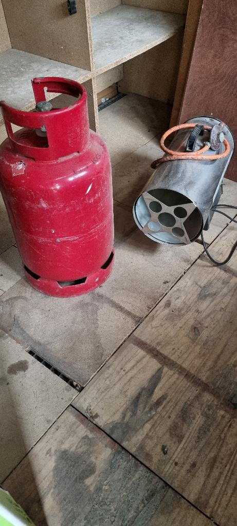 canon à air chaud gaz, Moins de 60 cm, Enlèvement, Utilisé, Haut rendement (HR)