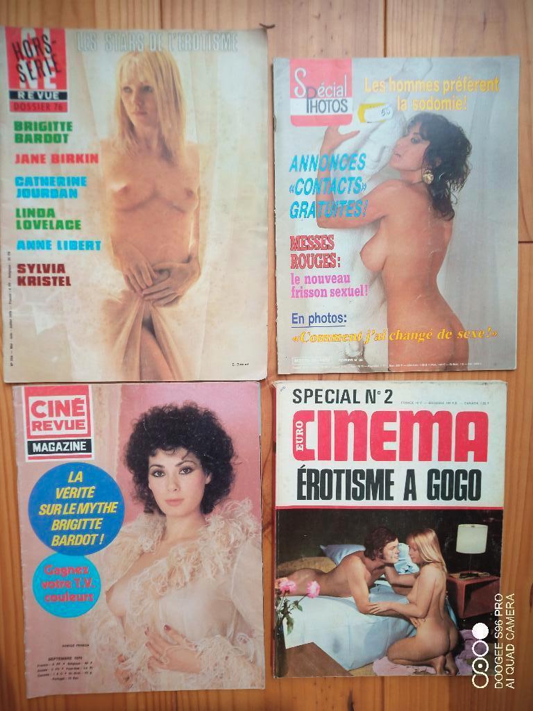 Ciné revue, Cinéma, Spécial photo - Revue érotique année 70, Enlèvement ou Envoi, Utilisé, Musique, Cinéma ou TV