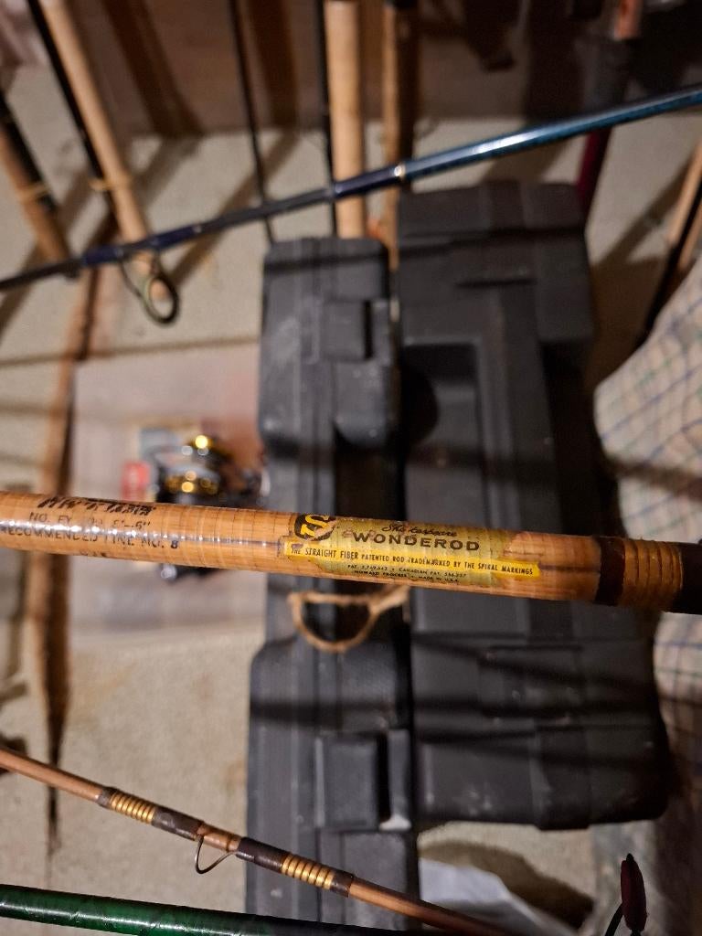 Cannes a mouche, Sports nautiques & Bateaux, Pêche à la ligne | Pêche à la mouche, Enlèvement, Utilisé, Ensemble complet